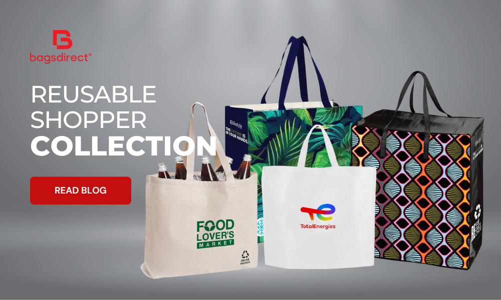 Embrace Sustainability and Promote Your Brand with Reusable Shopper Bags