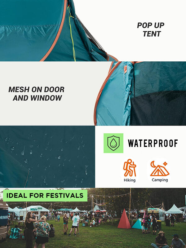 Festival Camping Dome Pop Up Tent