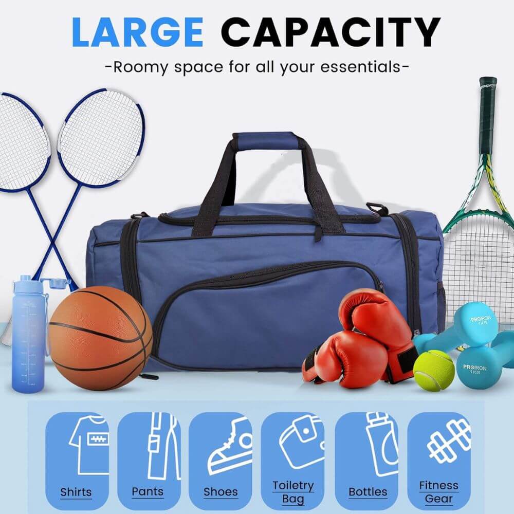Everyday Sports Duffel Bag - Navy