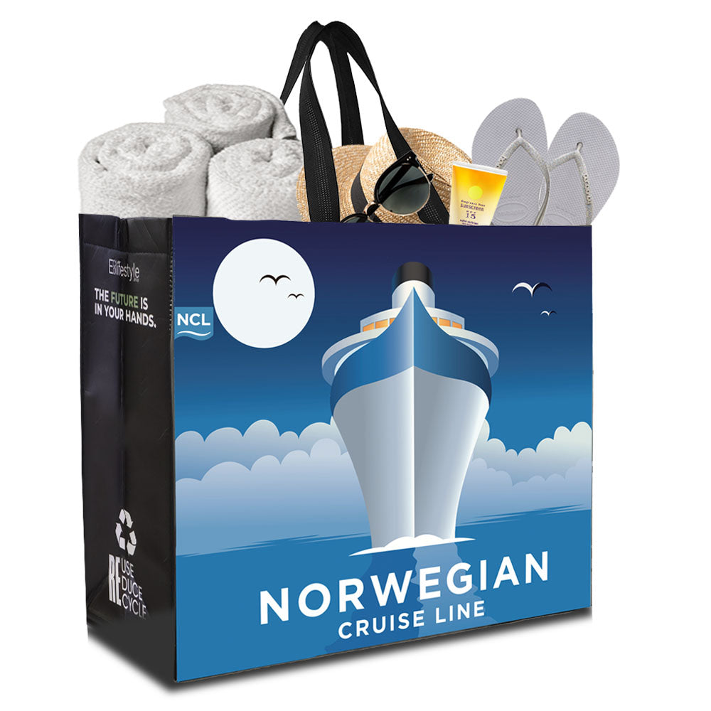 "Holiday Time" Reusable Laminated Shopping Bag | 110GSM, 36L