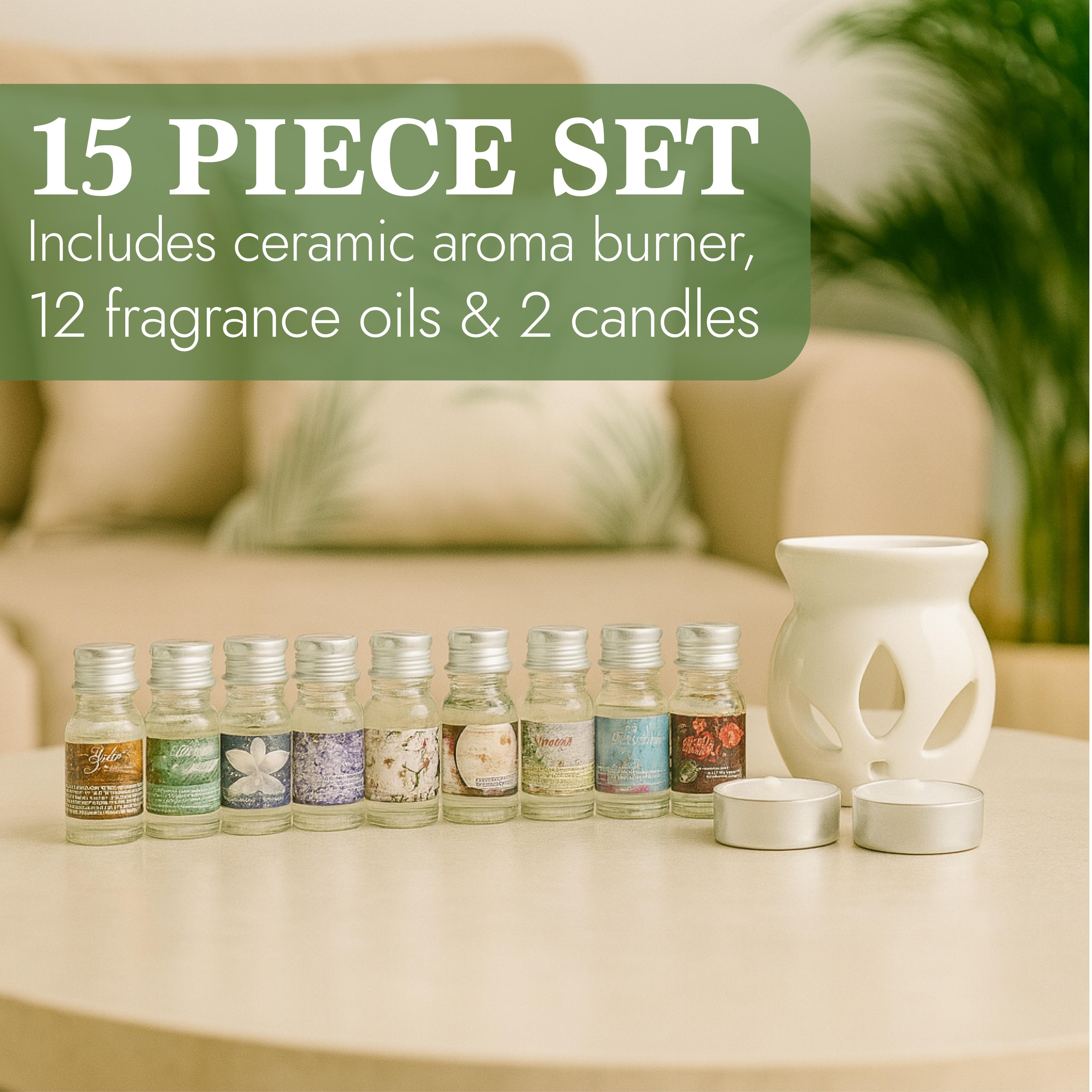Aroma Gift Box Set - 15 Pieces