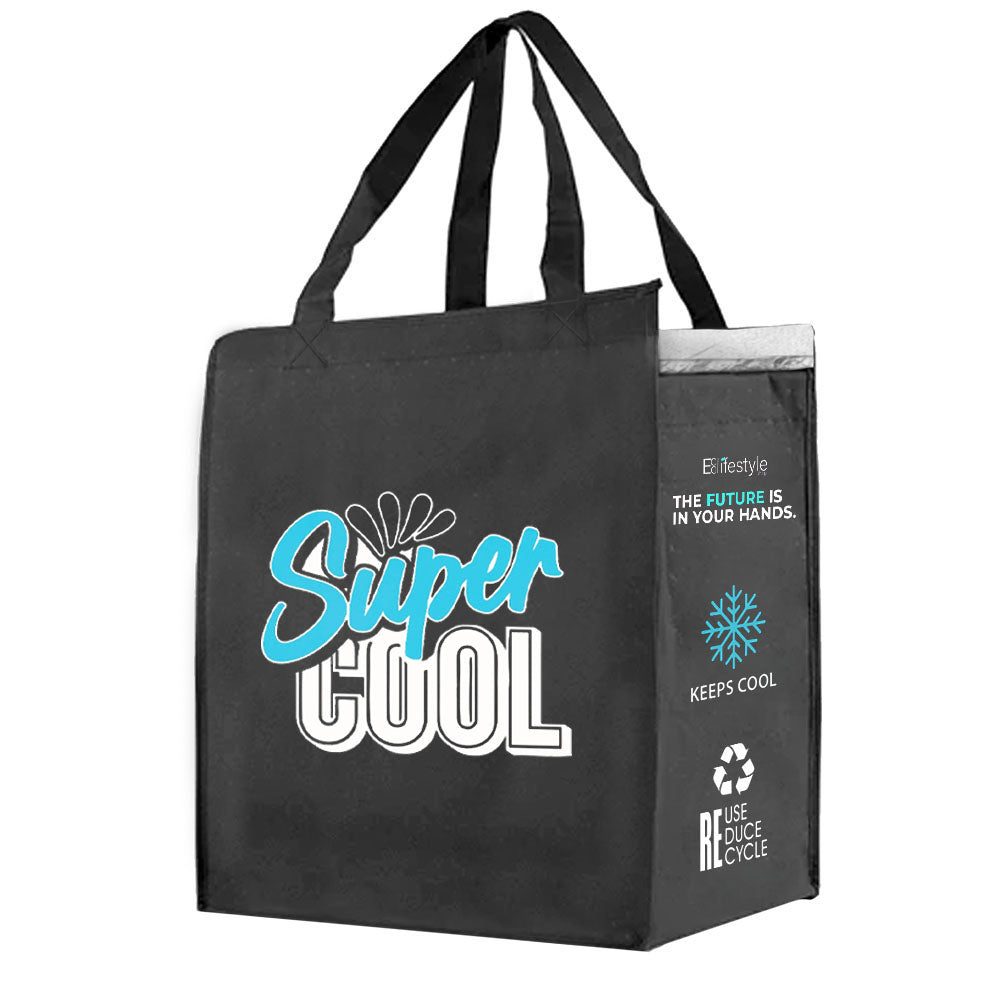 Super Cool Reusable Non-Woven Cooler Shopping Bag | 70GSM, 29L