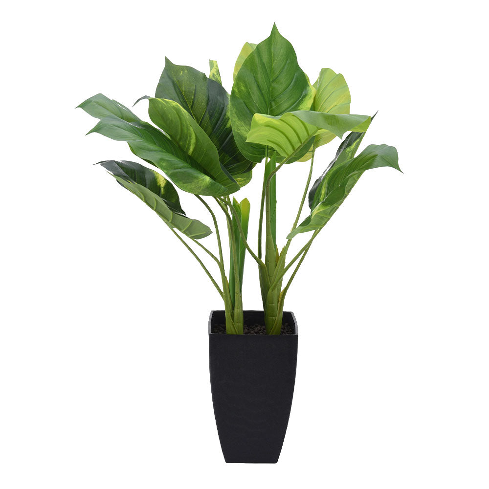 Artificial Plant in Pot with Artificial Stones - 65cm