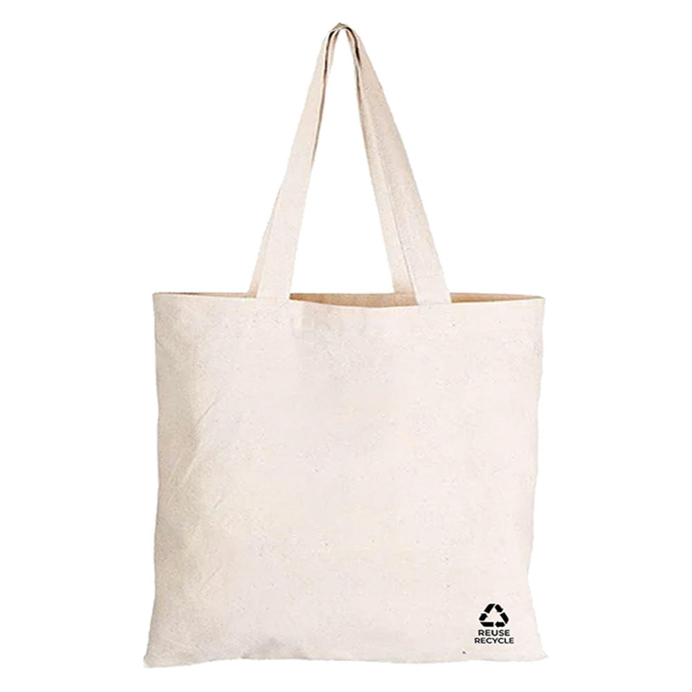 Reusable Canvas Shopper Bag - Natural