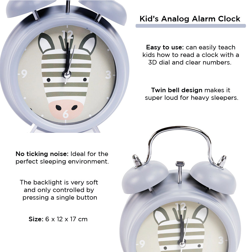 Kids Alarm Clock - Animal Design