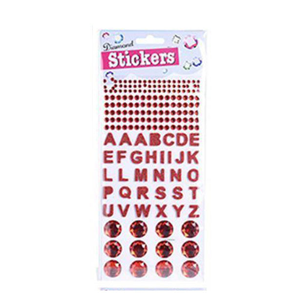 Stickers - Diamond and Glitter Letters