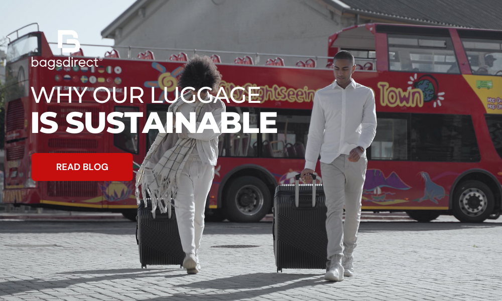 Africa's first sustainable luggage