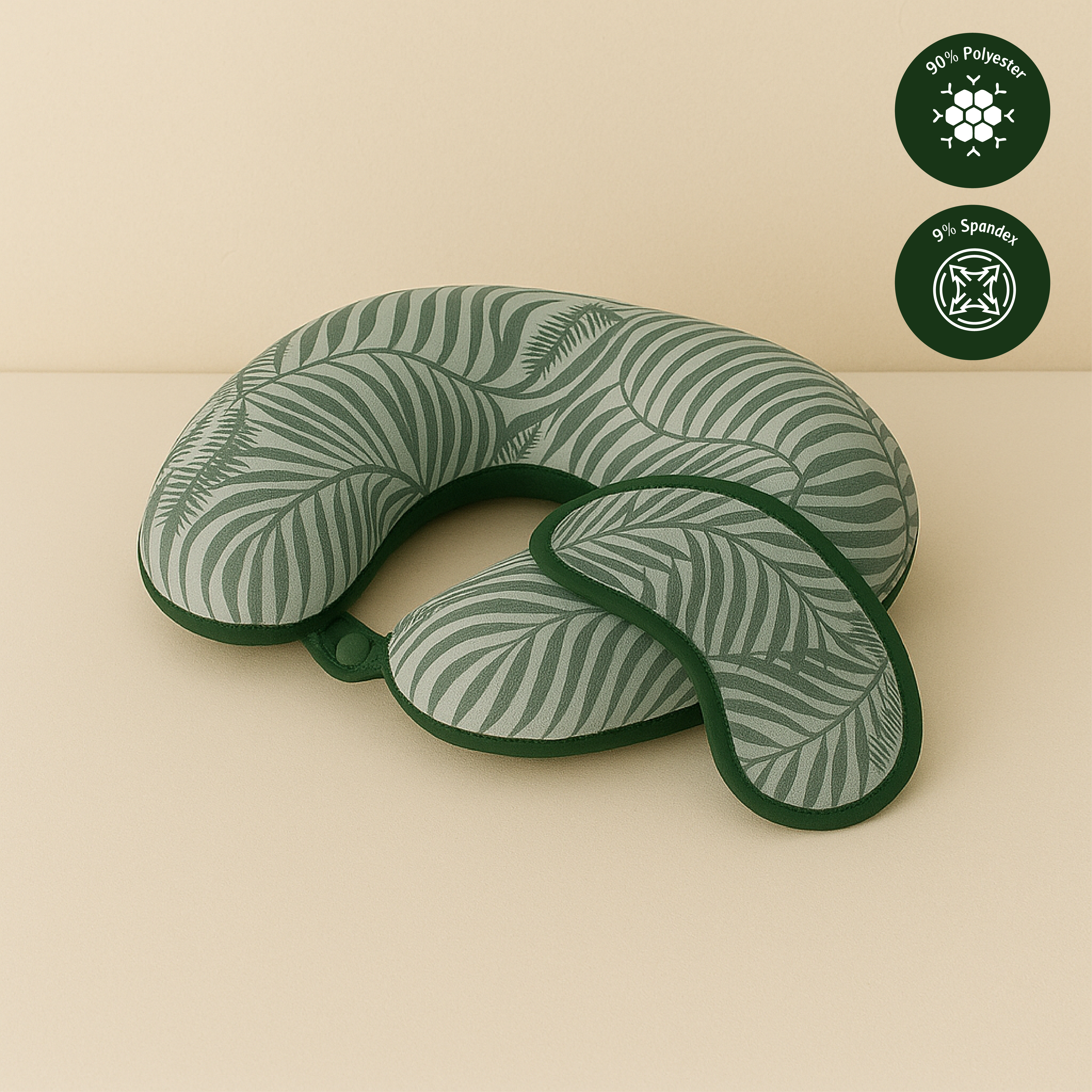 Neck Pillow with Eye Mask