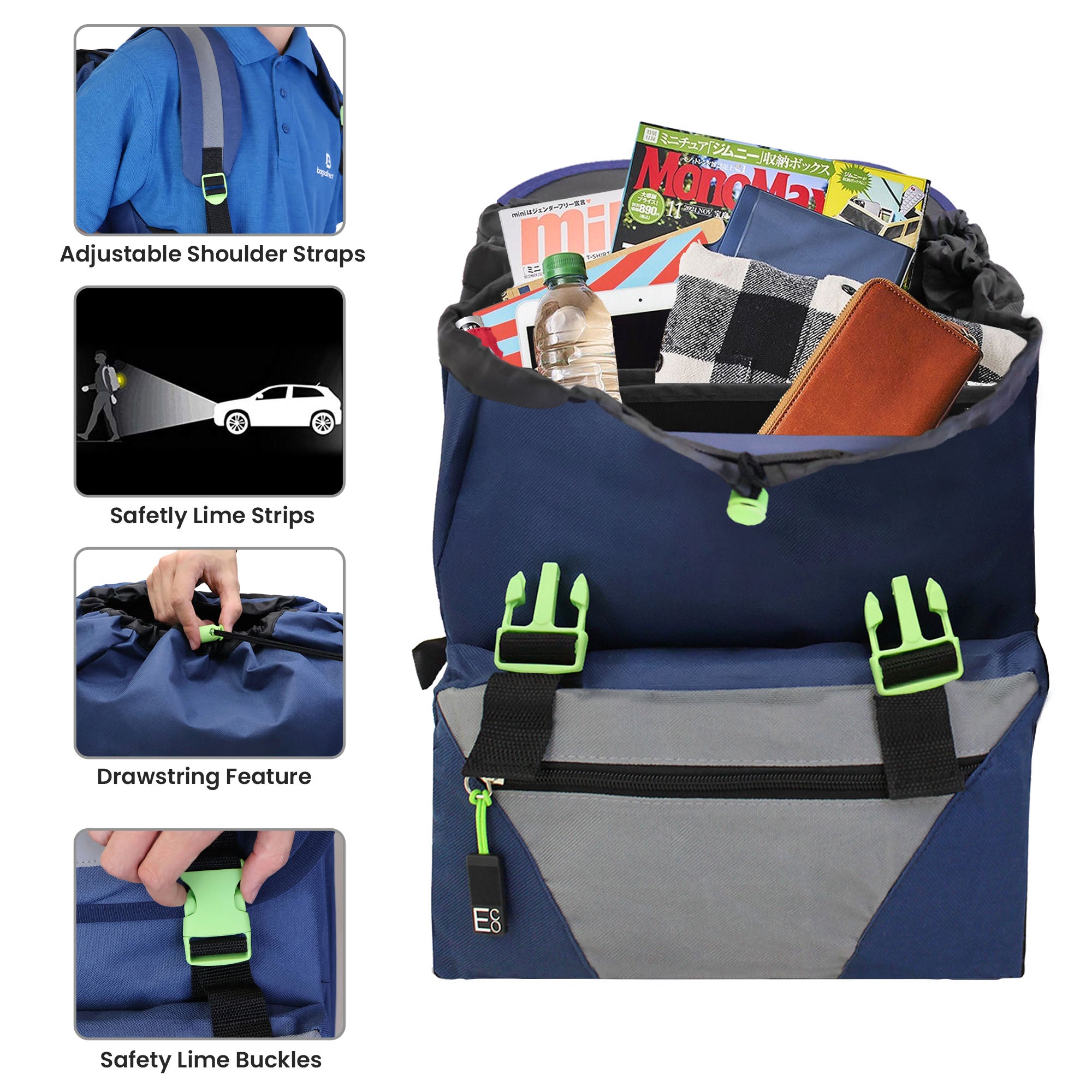 Back To School Bag with 3 Comparments