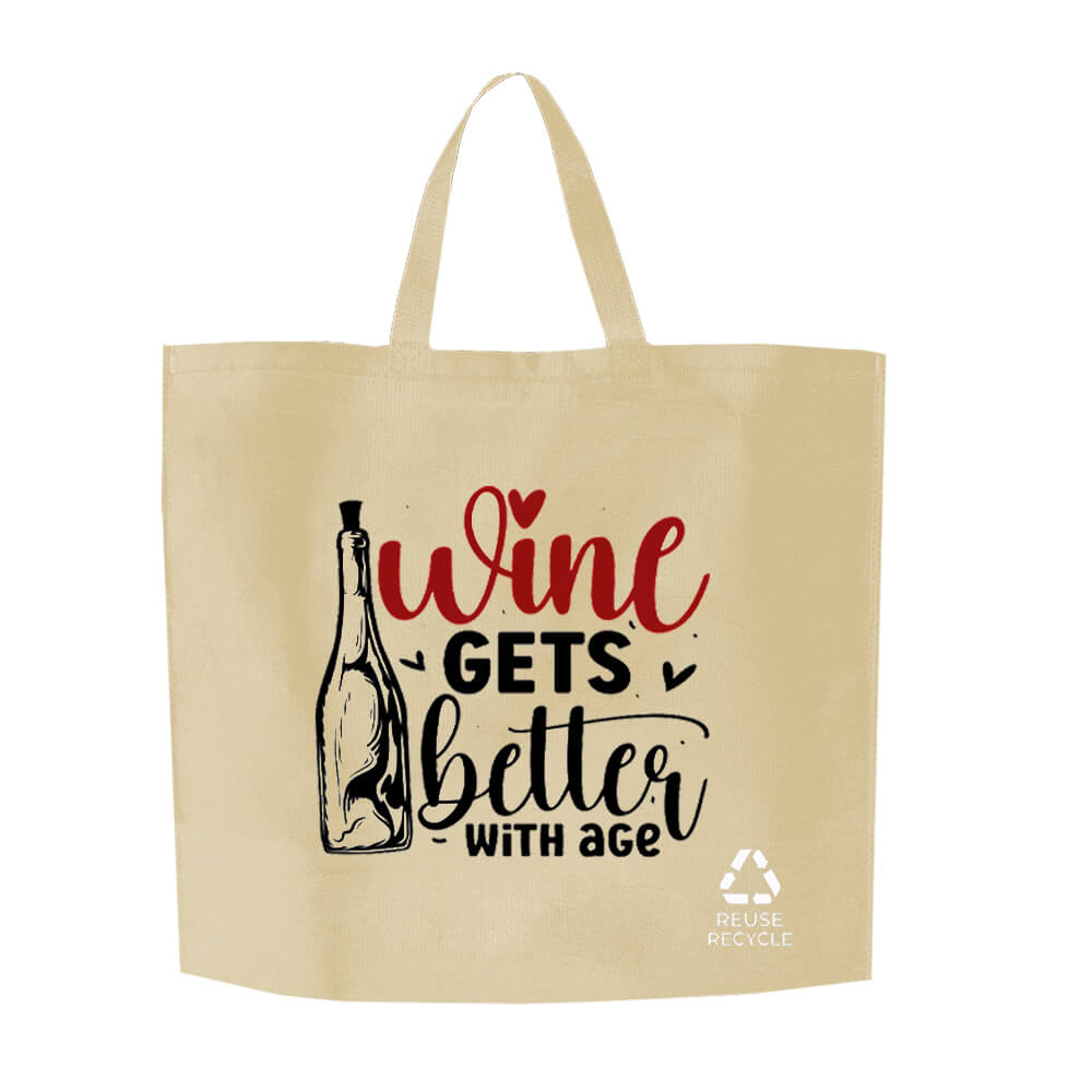 Reusable Wine Shopping Bag