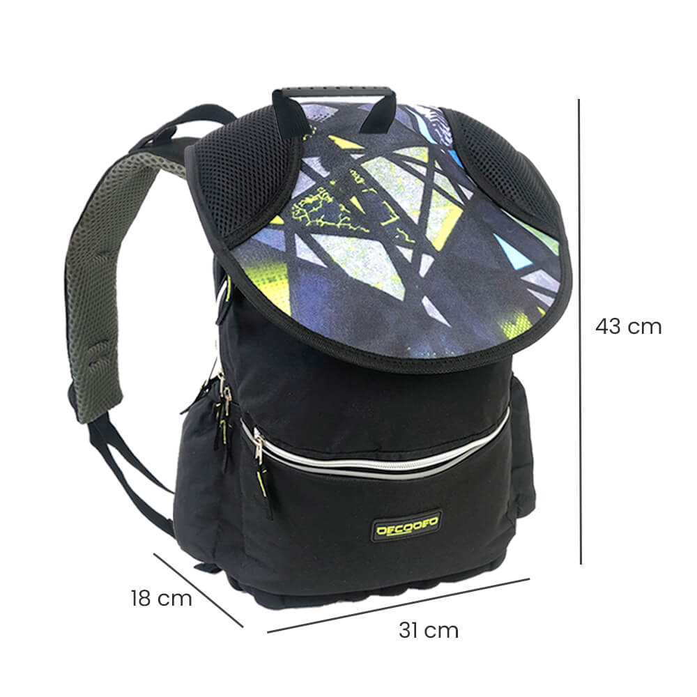 Student Backpack - Geometric Design