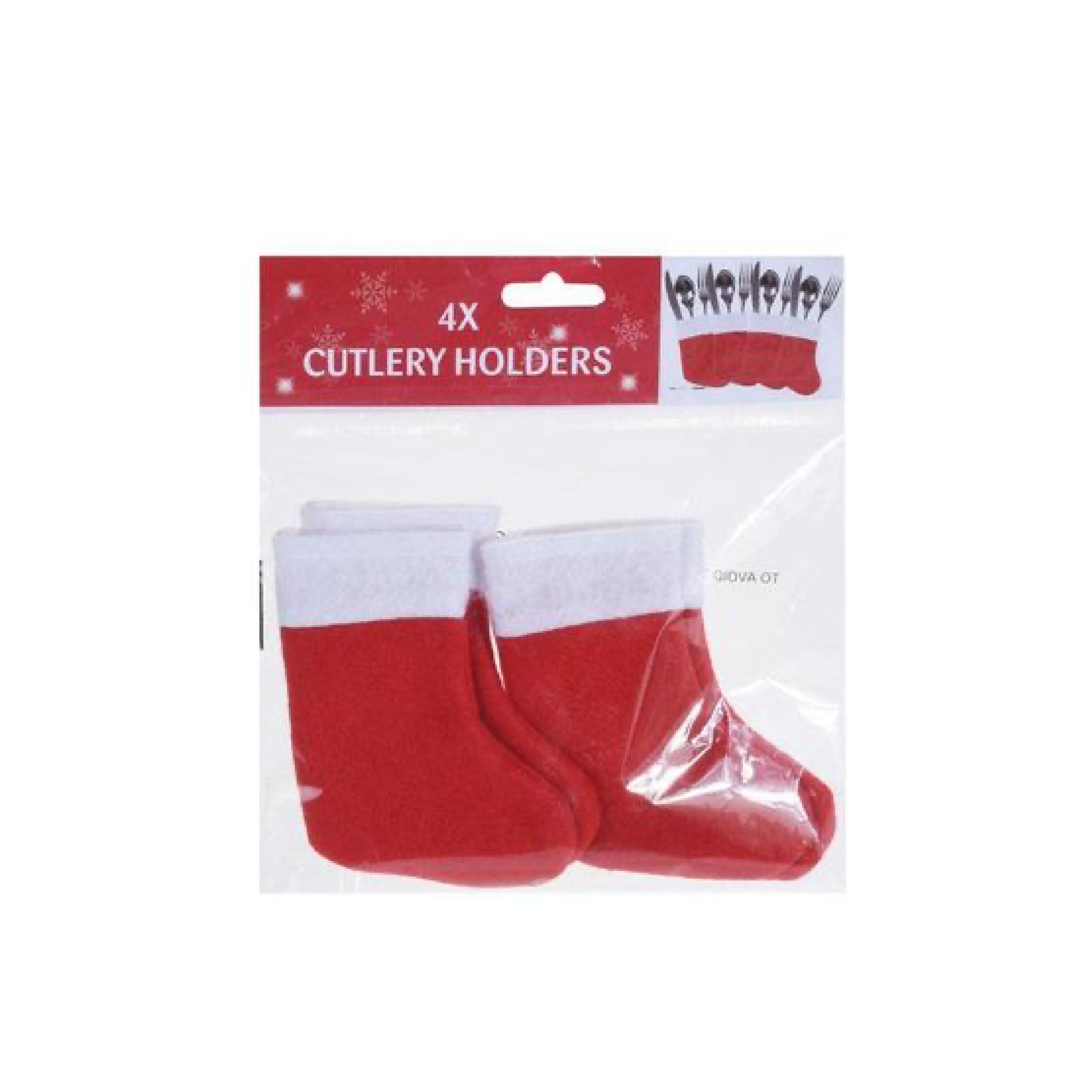 Christmas Cutlery Holder