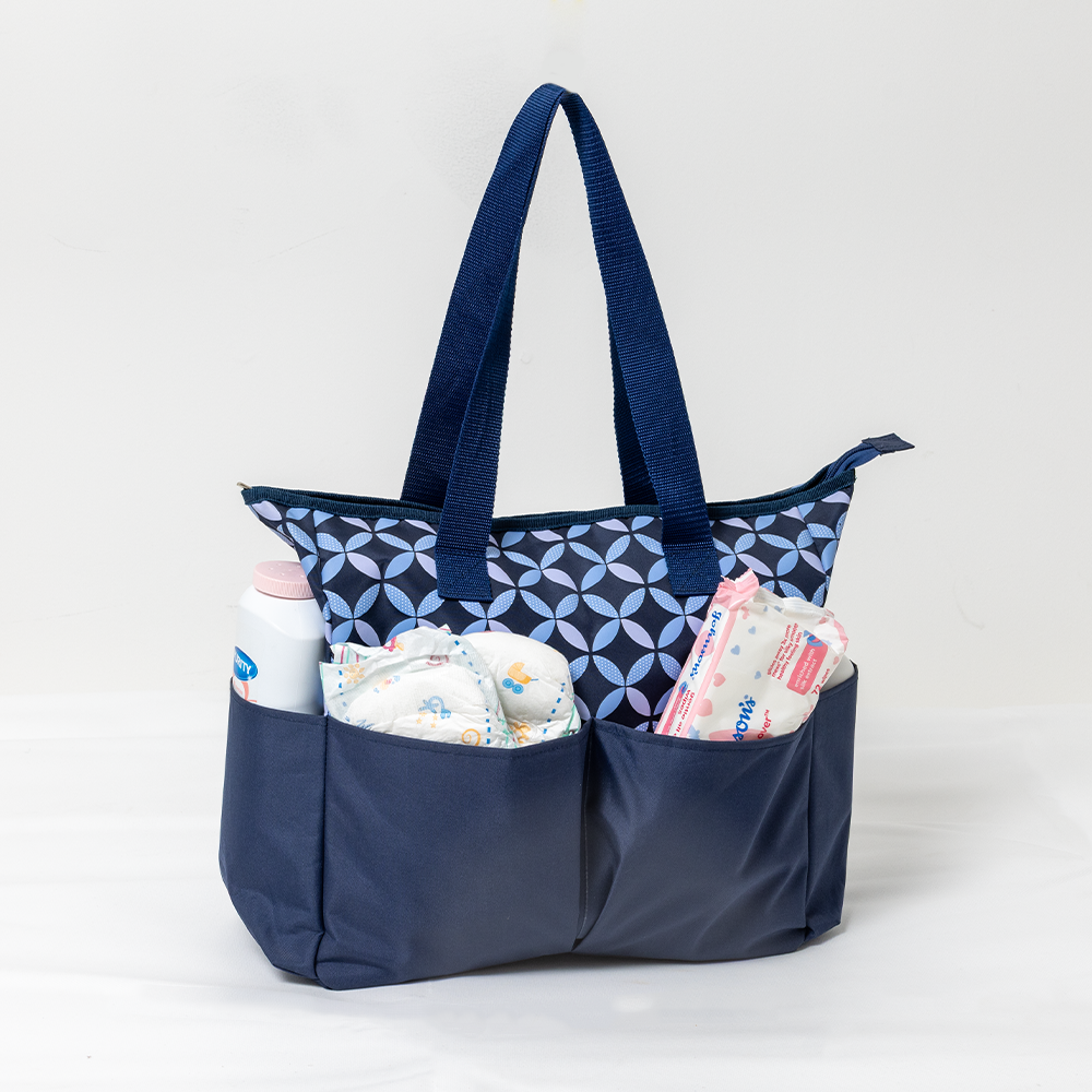 Bolsa de pañales con múltiples bolsillos