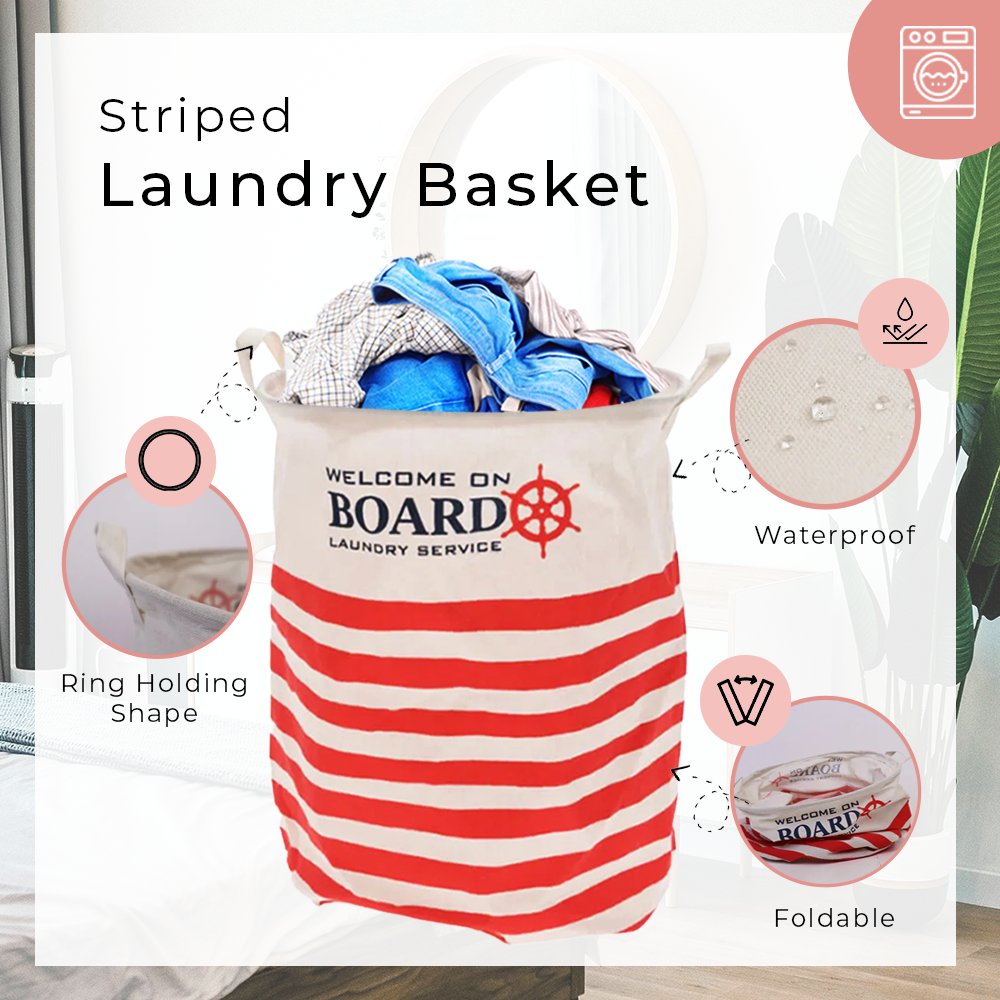 Laundry Bag with 2 Handles - Flatpack Design - 96L