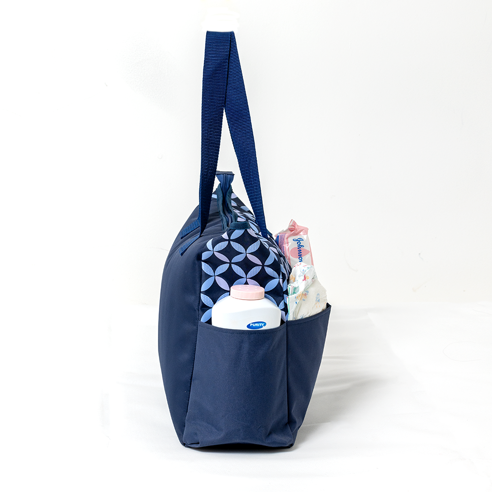 Bolsa de pañales con múltiples bolsillos