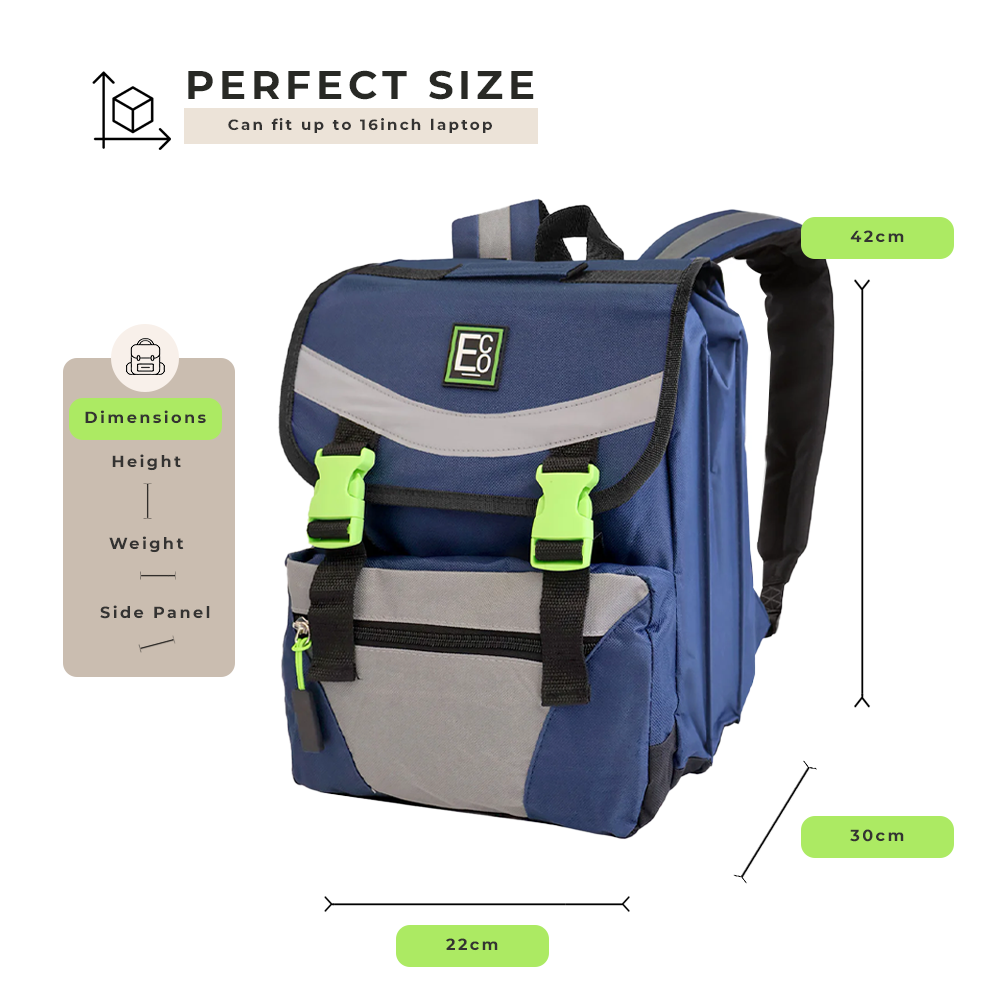 Back To School Bag with 3 Comparments