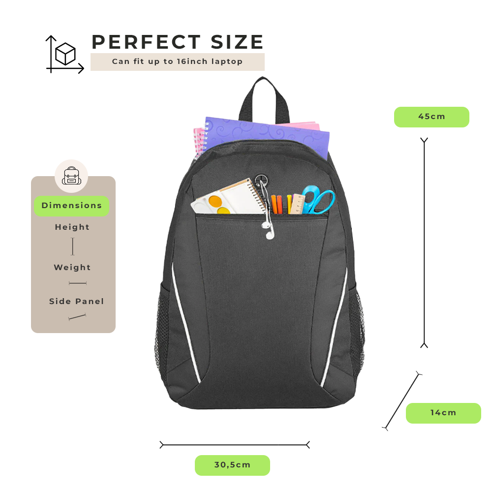 Explorer Backpack with 2 Compartments