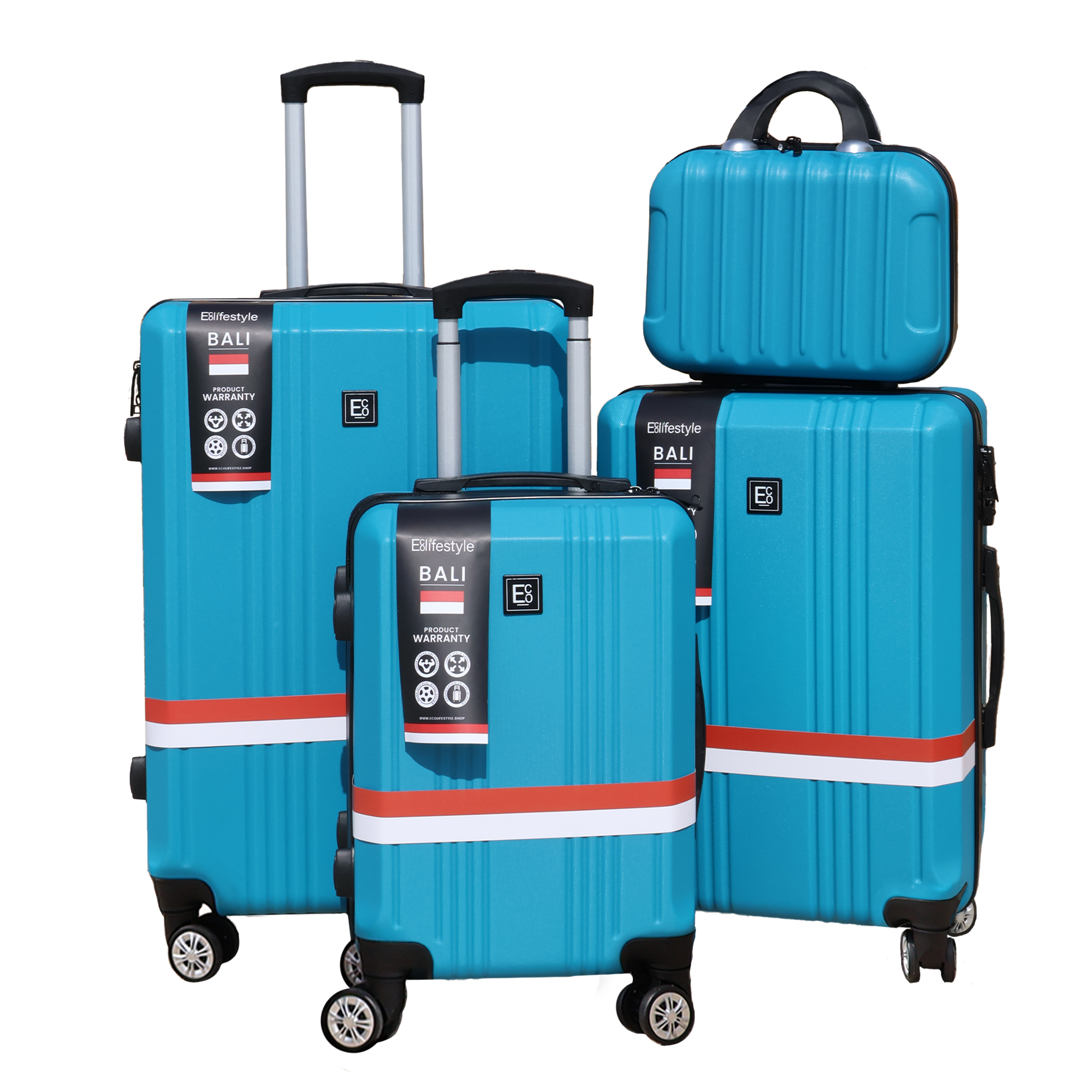 Bali Premium Luggage Value Set - 4 Pieces