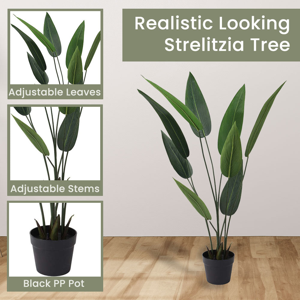 Artificial Plant and Strelitzia Tree for Home Decor