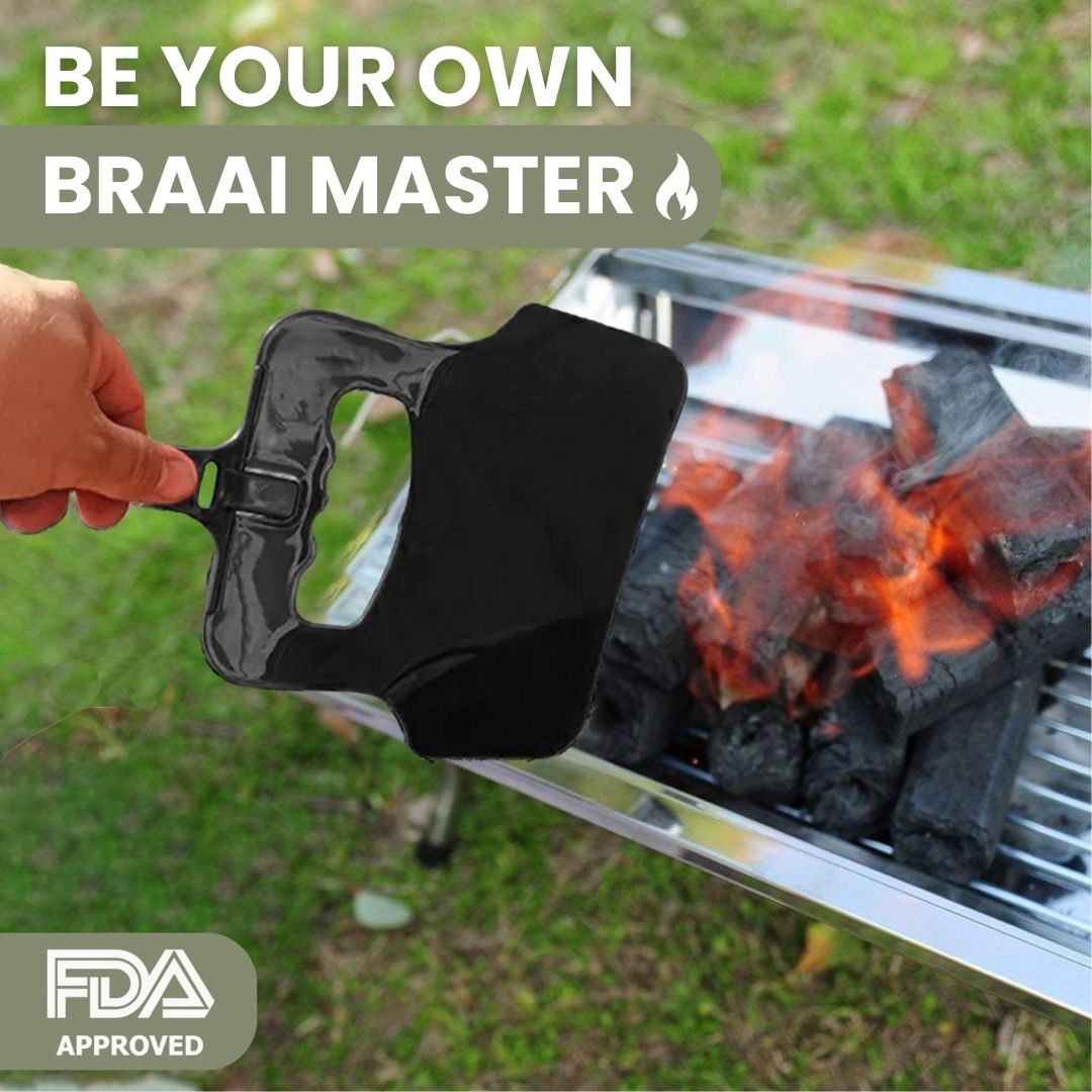 Braai Fan - Dual Hand Grips