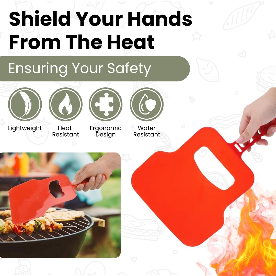 Braai Fan - Dual Hand Grips