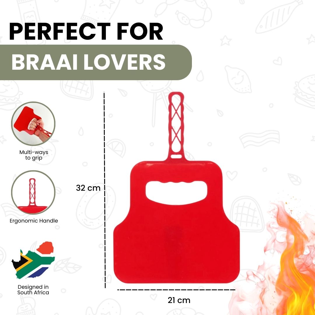 Braai-Fan – Doppelte Handgriffe