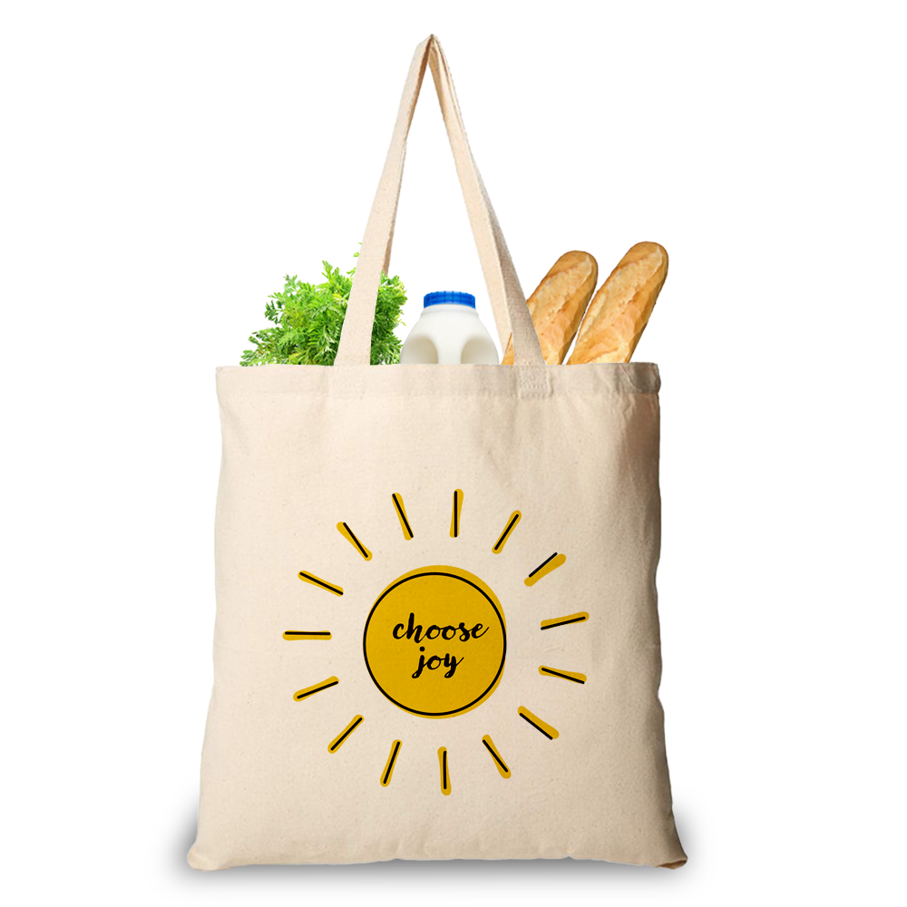 Bolsa de lona reutilizable lisa | 270GSM, 18L