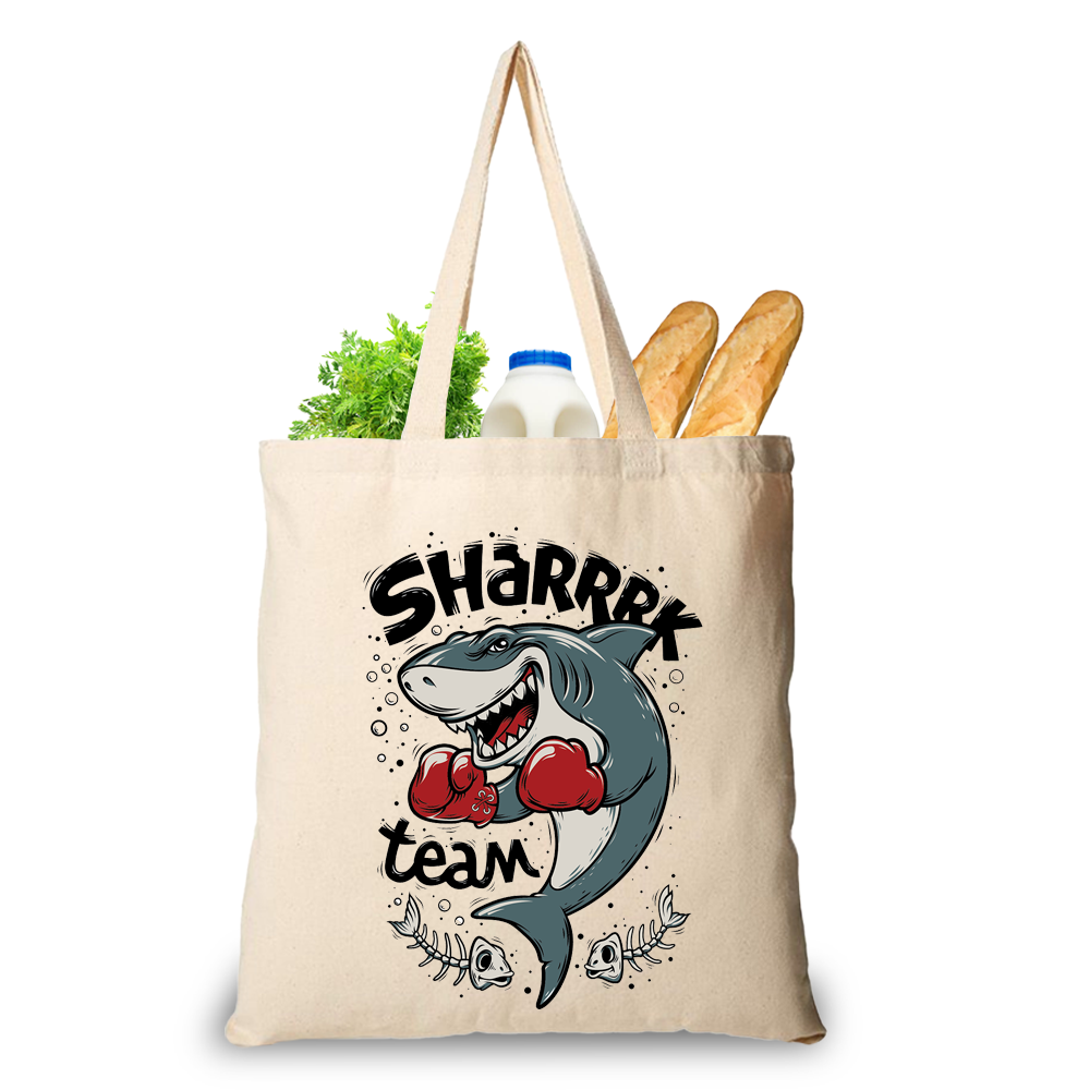 Plain Reusable Canvas Tote Bag | 270GSM, 18L