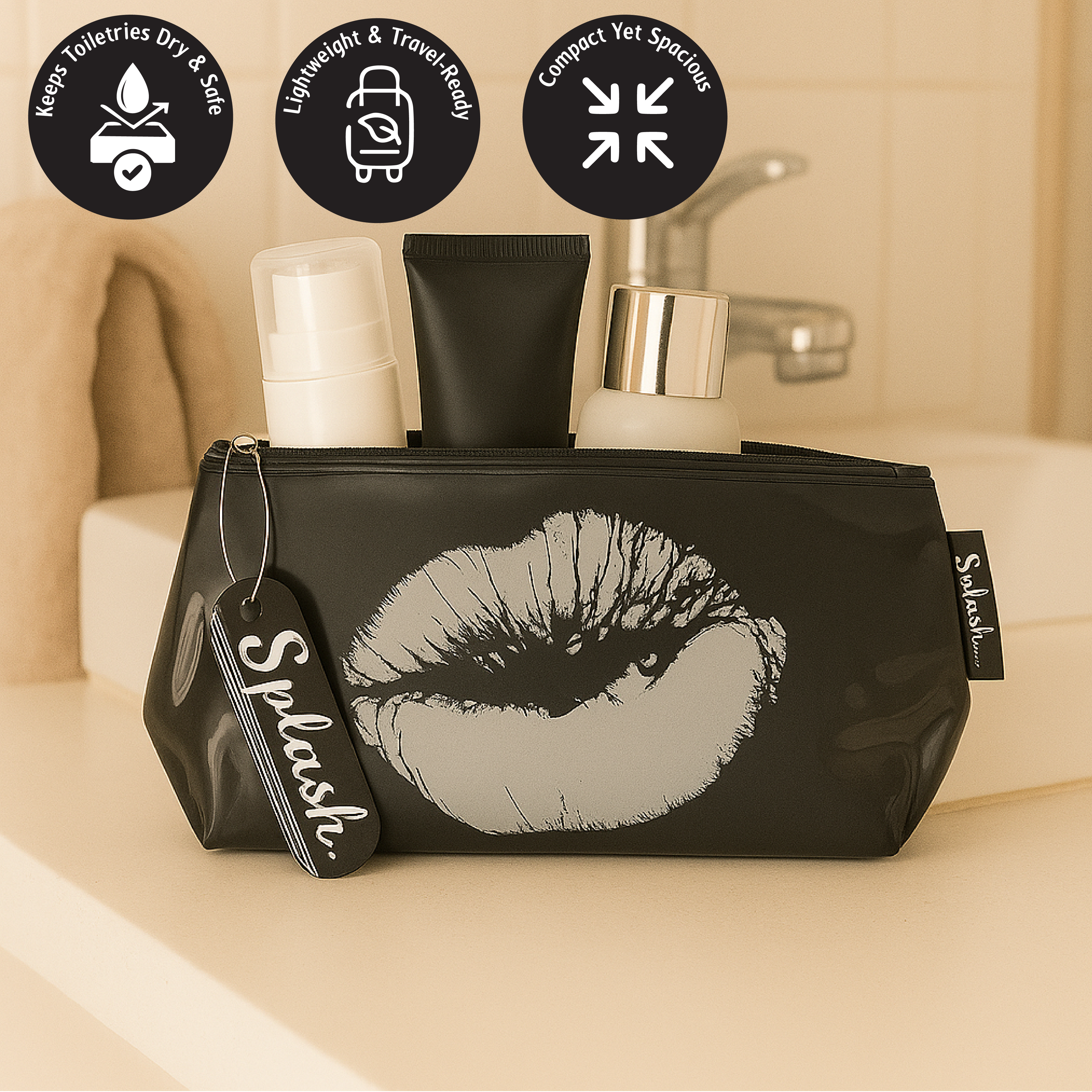 Toiletry Bag - Water-Resistant