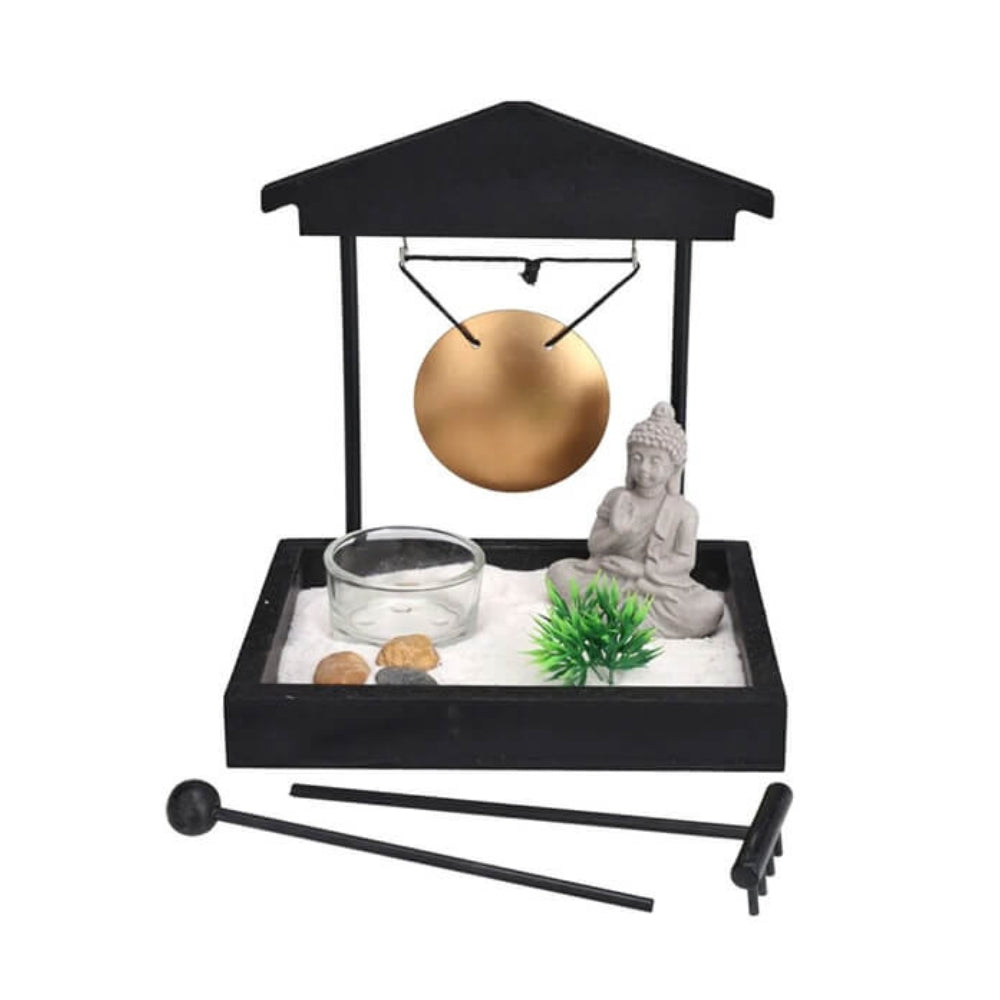 Juego de gongs zen de Buda