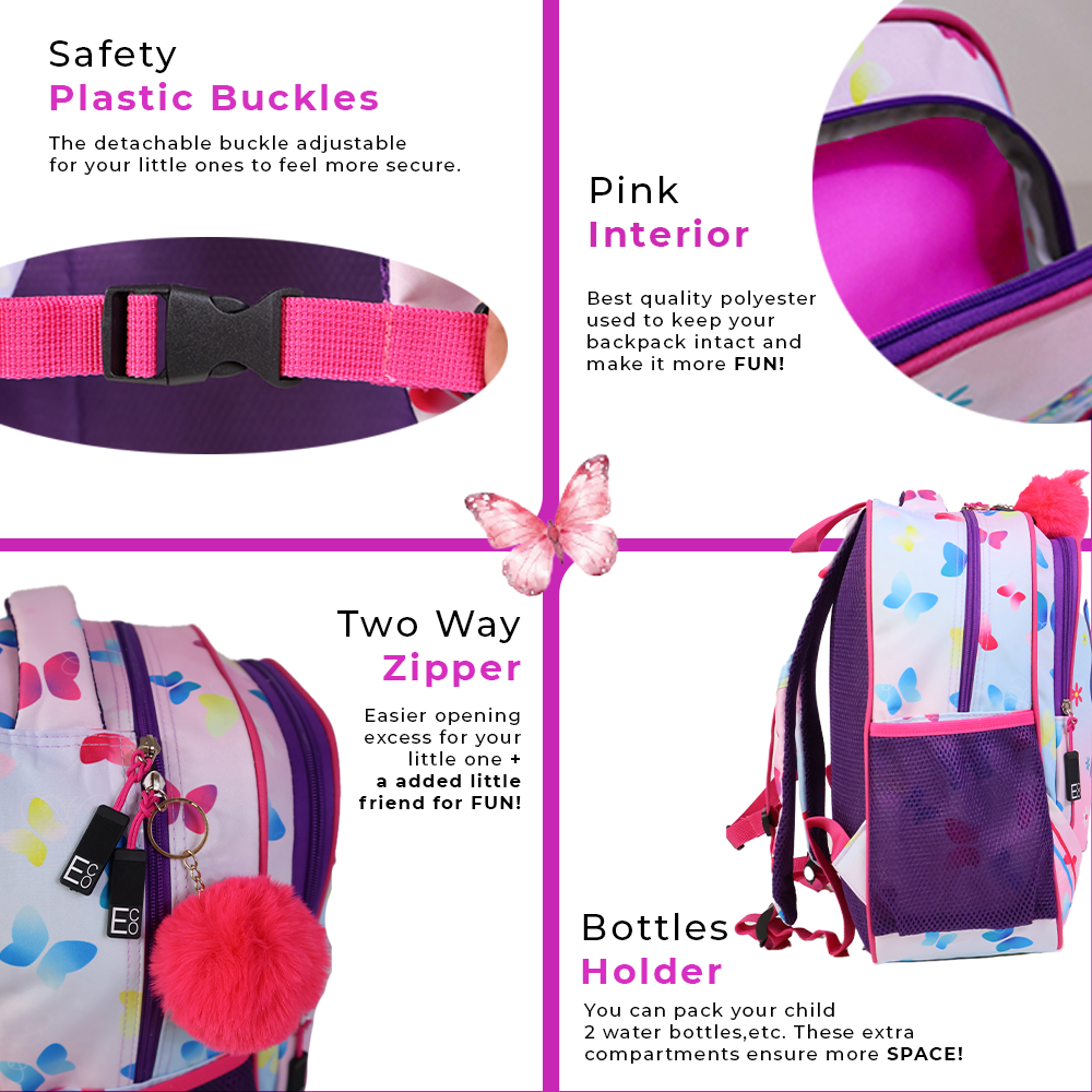 Junior Backpack - Butterfly