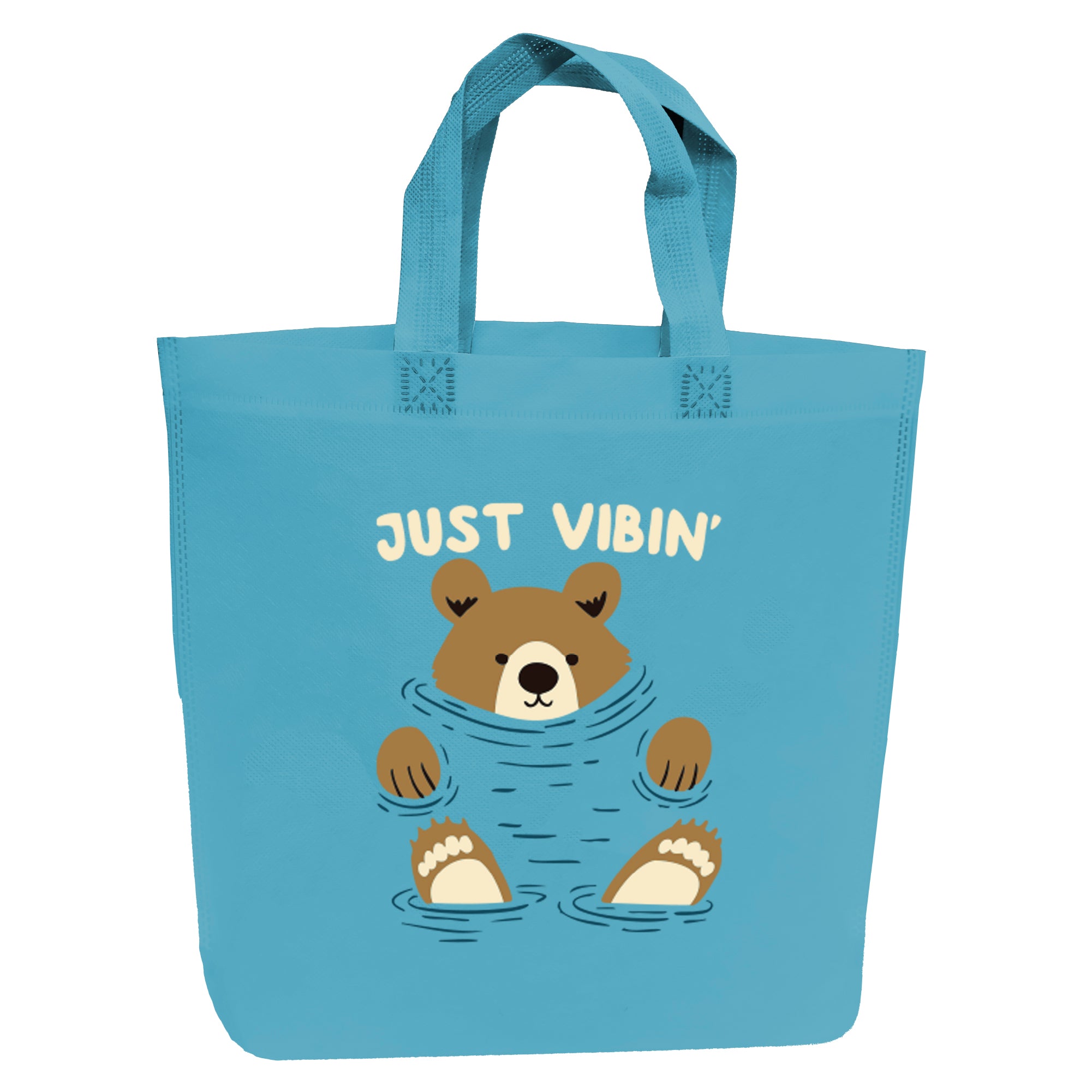 Kids Blue Reusable Non-Woven Shopping Bag | 120GSM, 15L