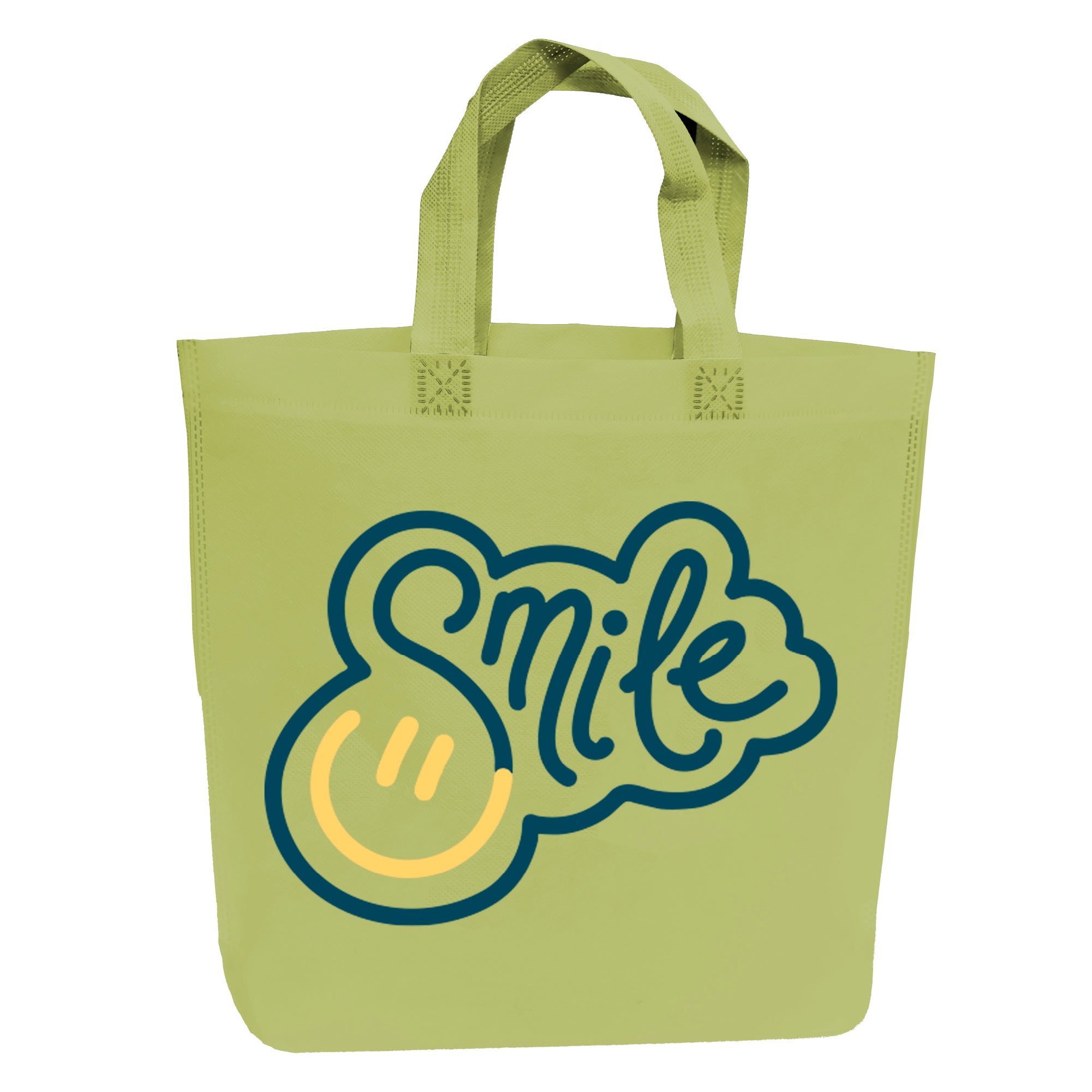 Kids Green Reusable Non-Woven Shopping Bag | 120GSM, 15L