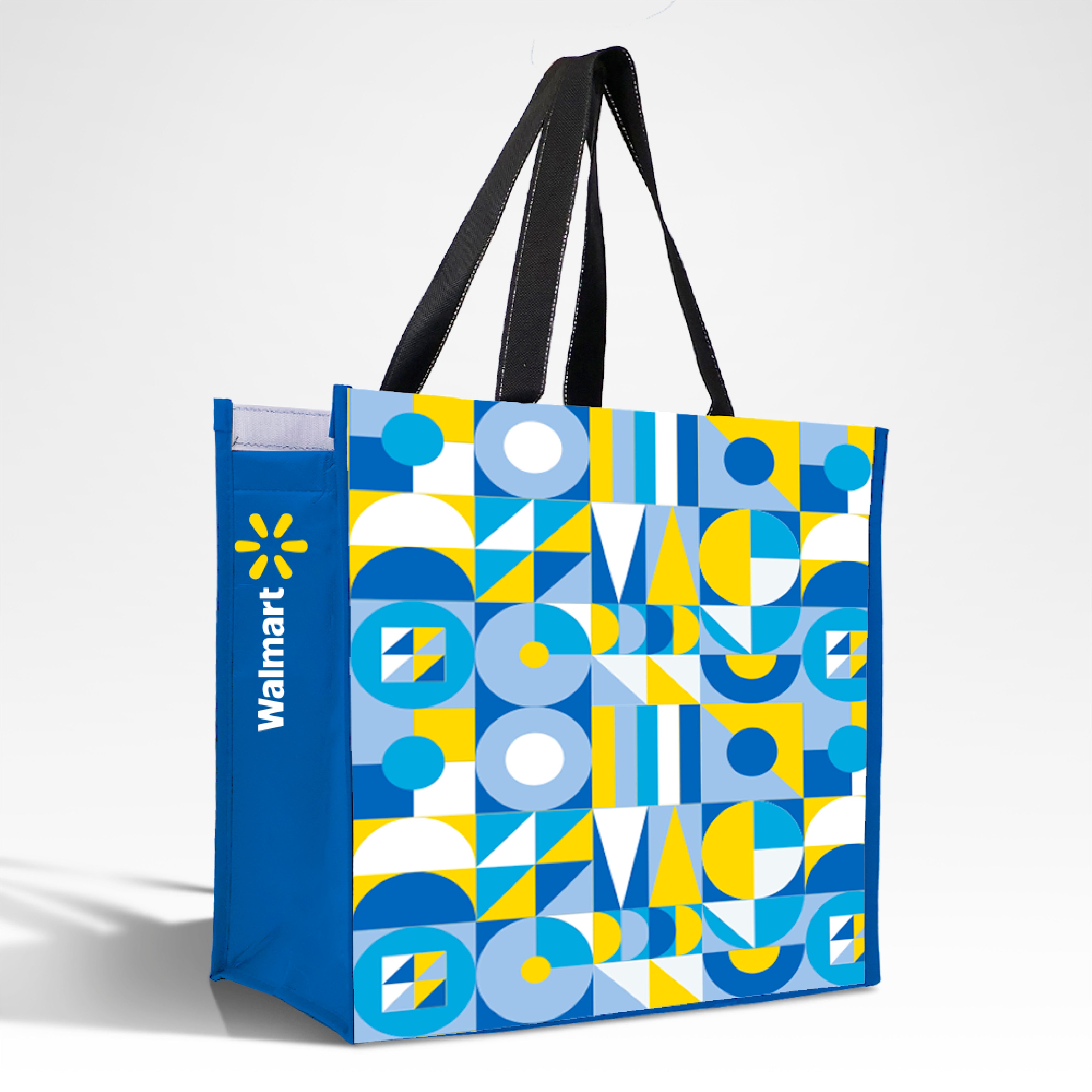 Assorted Design Reusable Laminated Cooler Shopping Bag | 70GSM, 28L