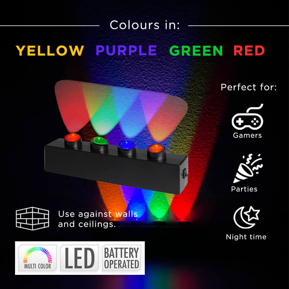 Mehrfarbige LED-Lichtleiste