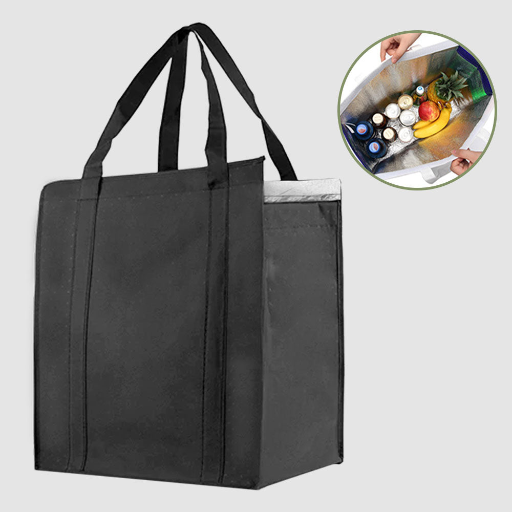 Reusable Cooler Shopper Bag- Non-Woven- Plain Design