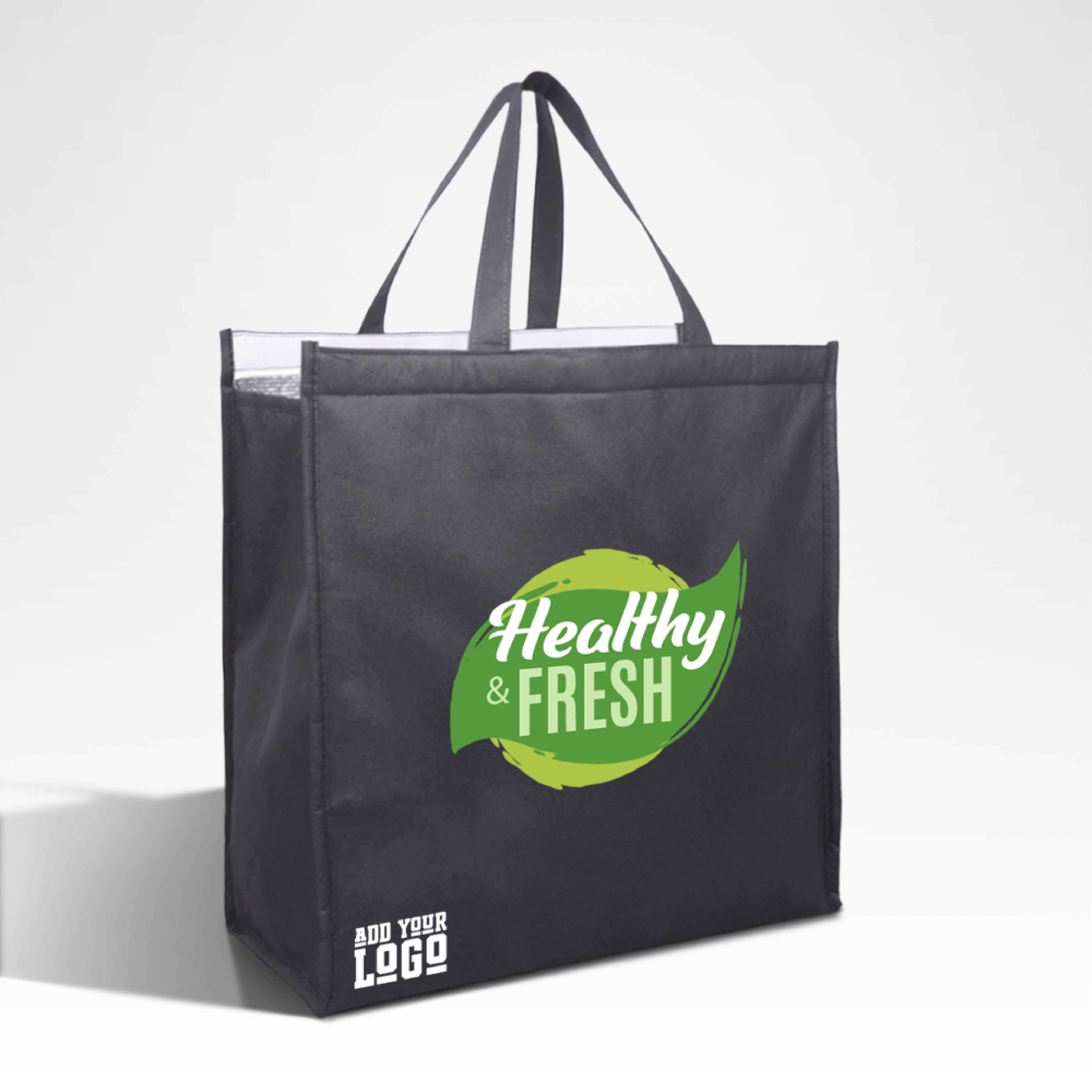 Plain Reusable Non-Woven Cooler Shopping Bag | 70GSM, 29L