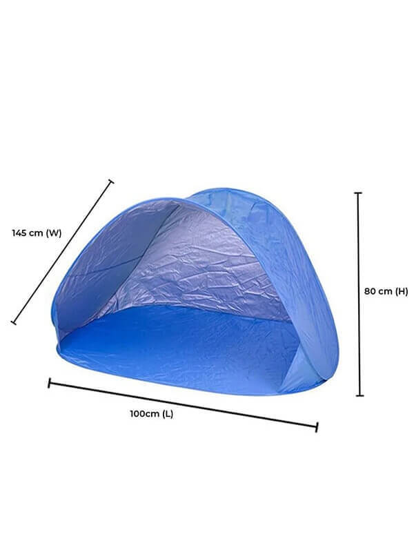 Beach Pop Up Tent UV 50+ for 2 People