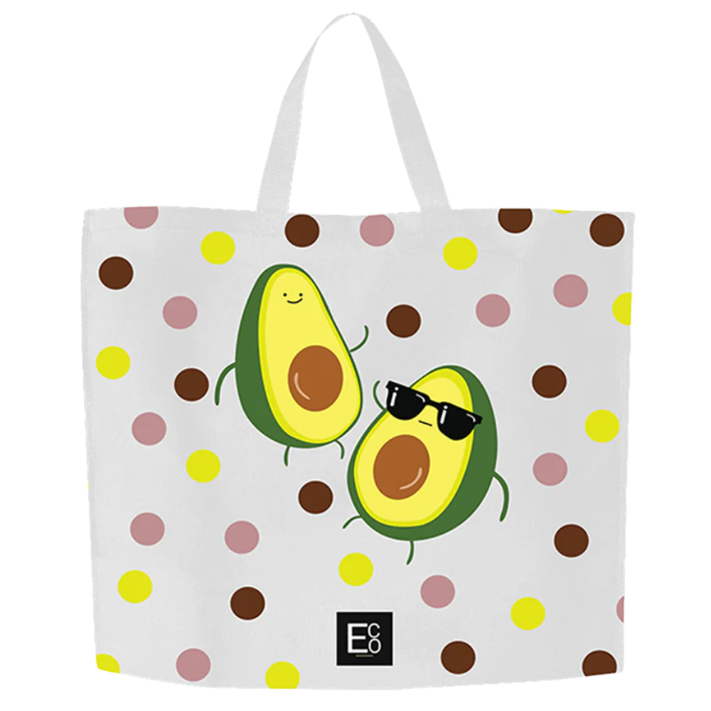 SHOP35-BD1 - Multi Design Reusable Non-Woven Shopping Bag | 70GSM, 27L