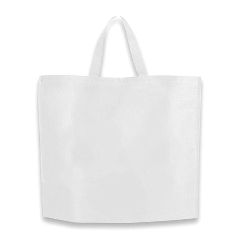 Reusable Shopper Bag - White Design