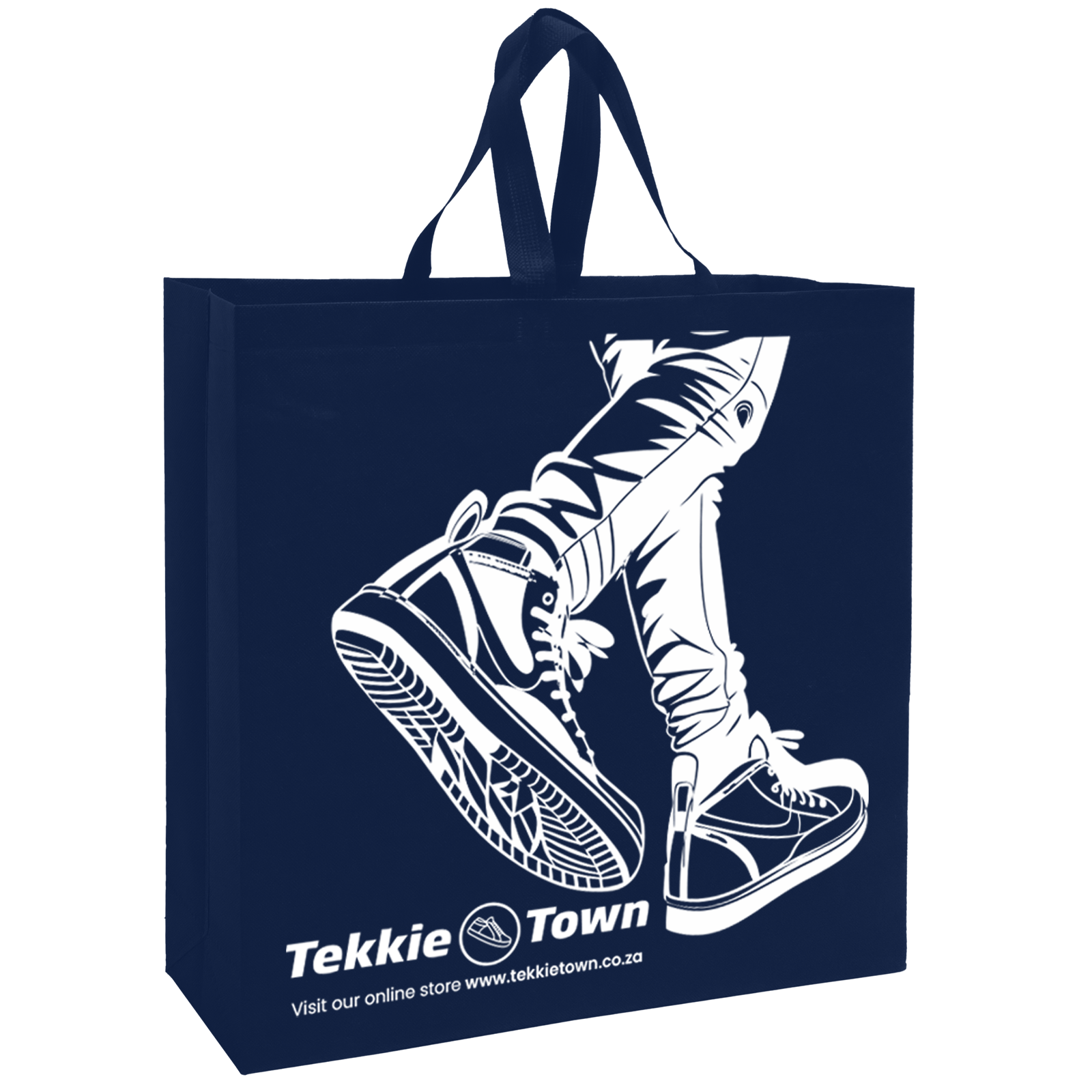 SHOP48 - XL Reusable Non-Woven Shopping Bag | 70GSM, 30L