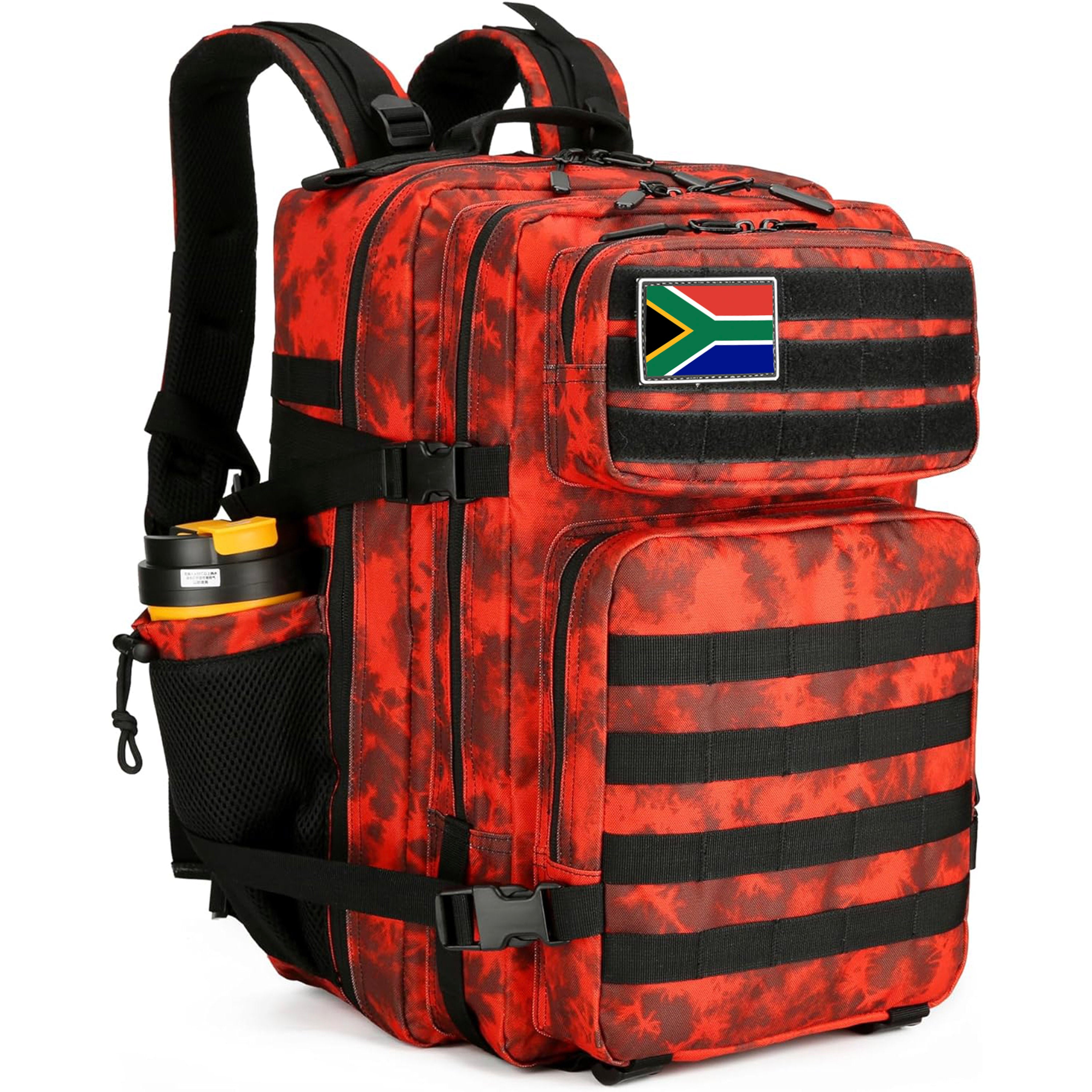 Tactical Water-Resistant Tie Die Backpack – 28L