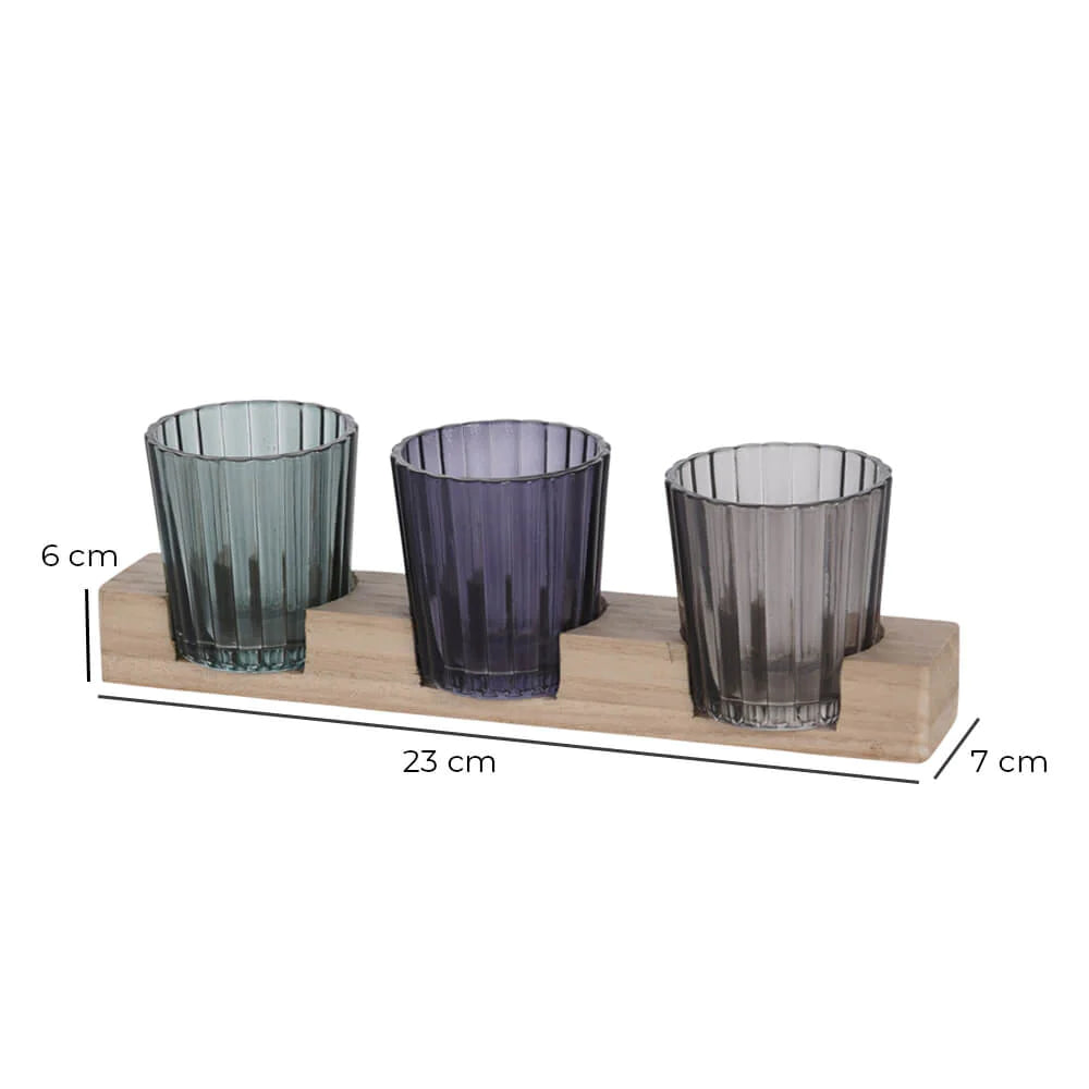 Teelichter und Kerzenhalter – 11er-Set