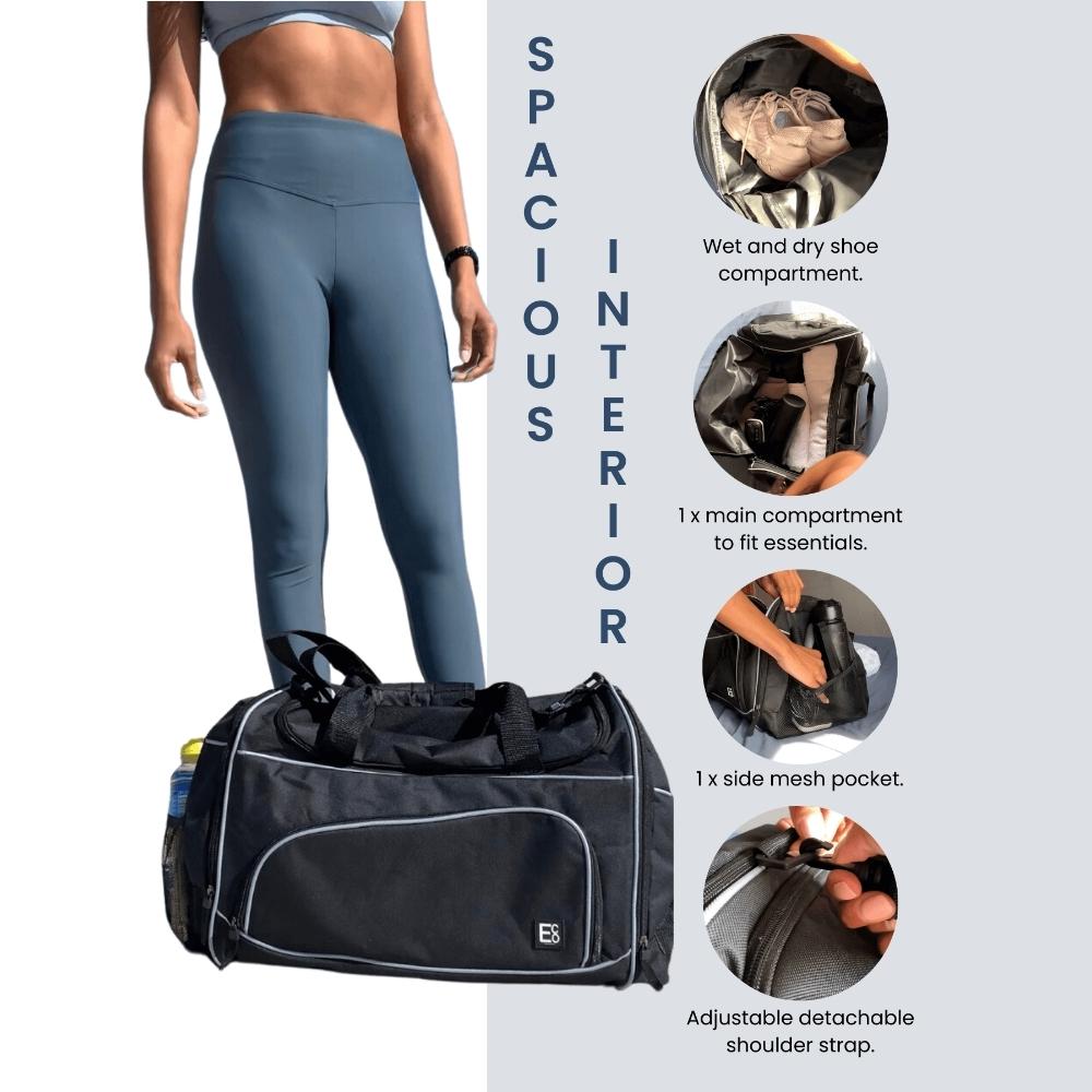 Everyday Sports Duffel Bag - Black Design
