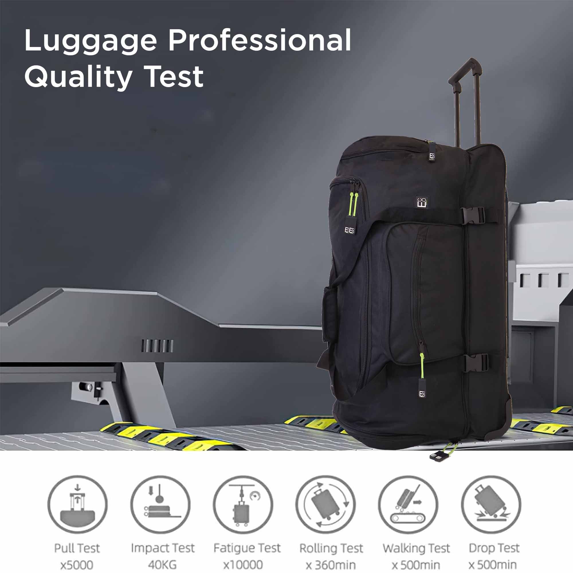 Extra Large Roller Trolley Duffel Travel Bag - 75cm