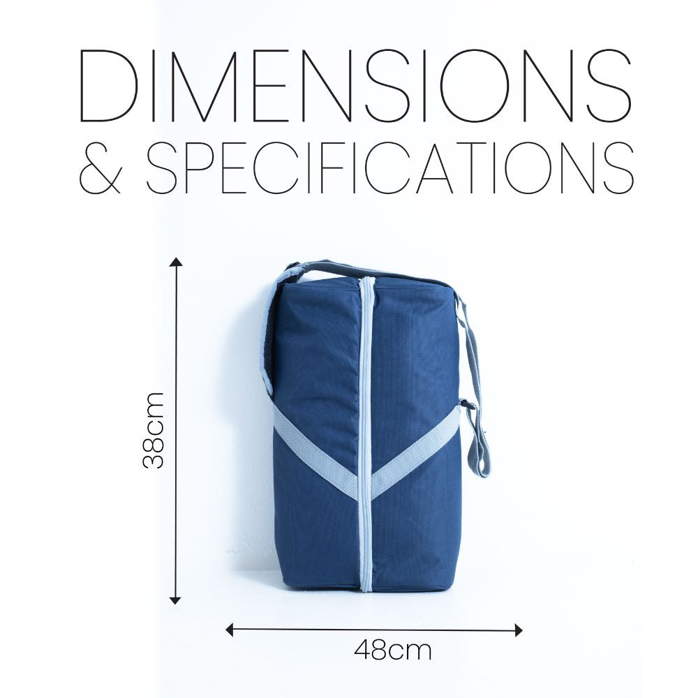 Adjustable Insulated Shoulder Wine Cooler Bag | 1.5L, 600D