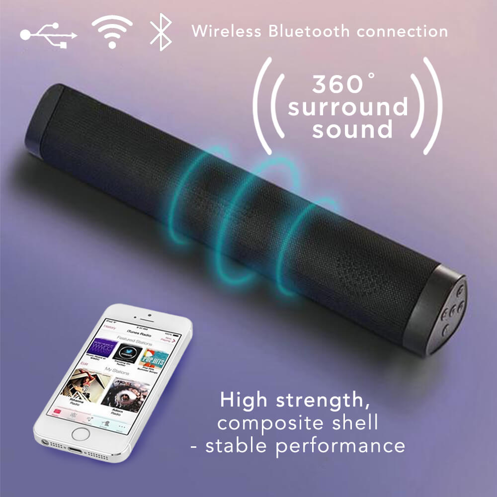 Wireless Bluetooth Desktop Speaker Sound Bar