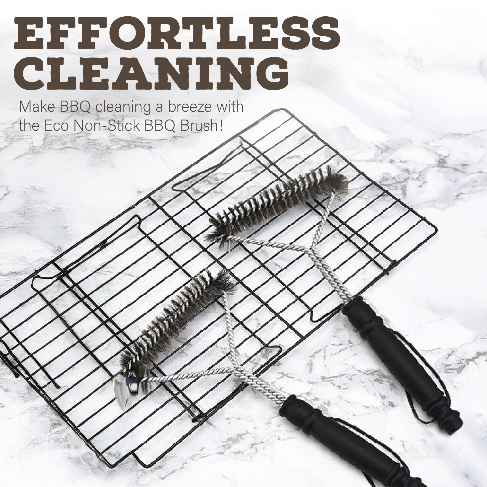 Premium Non-Stick 39cm Braai Brush for Outdoor Braai Cleaning