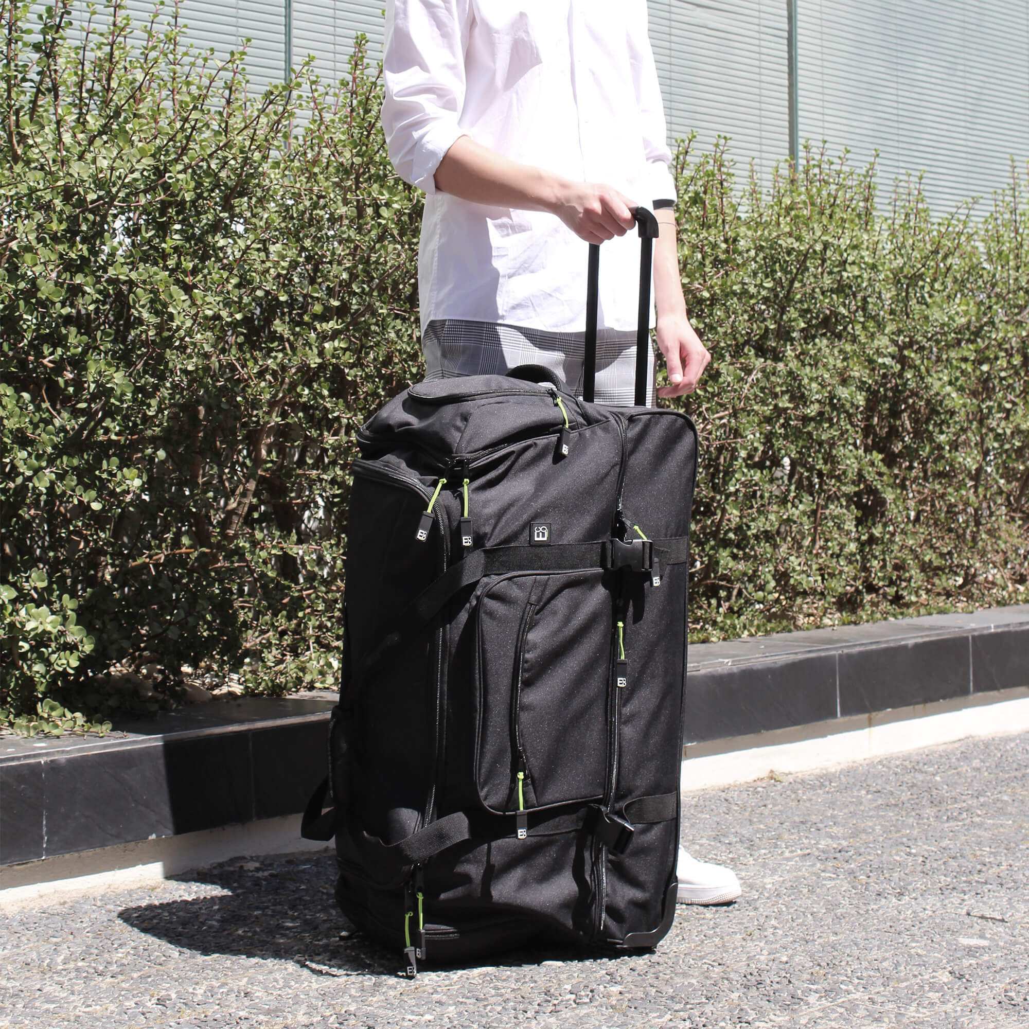 Extra große Rolltrolley-Reisetasche – 75 cm