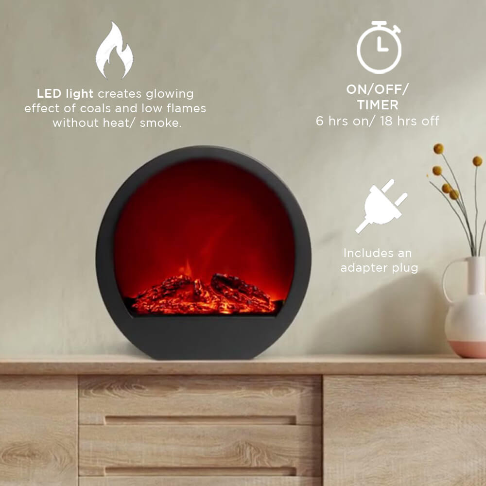 Portable LED Fireplace